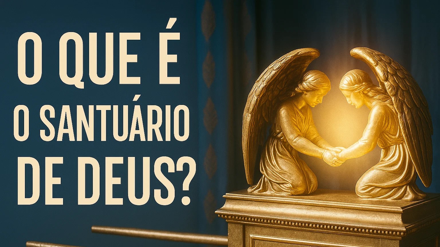Ilustração do santuário de Deus na Bíblia, mostrando o tabernáculo terrestre com o pátio, o lugar santo e o santo dos santos. Explica o que é o santuário de Deus na Bíblia, qual é o significado do santuário celestial e tabernáculo de Deus o que representa. Mostra também qual a diferença entre santuário terrestre e celestial, por que o véu do santuário se rasgou quando Jesus morreu, como funciona o ministério de Cristo no santuário celestial, o que era o Dia da Expiação no tabernáculo, o que representavam os sacrifícios diários no santuário, se existe um santuário de Deus hoje no céu e quem pode entrar no Santo dos Santos no tabernáculo bíblico.
